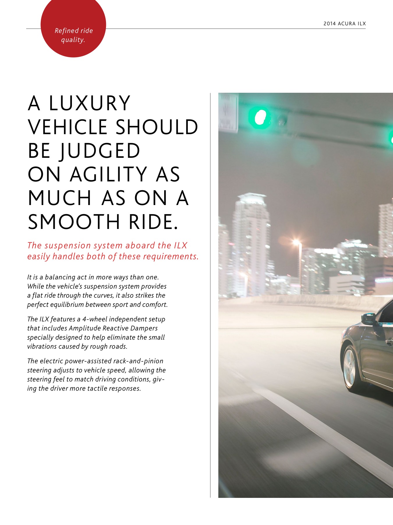 2014 Acura ILX Brochure Page 6